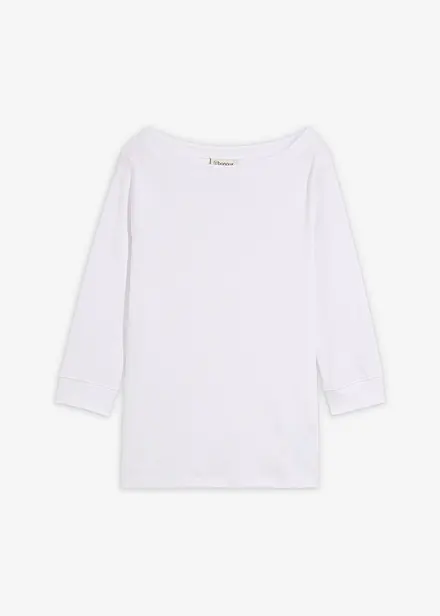 Langarmshirt aus reiner Bio-Baumwolle