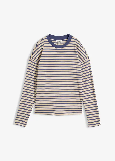 T-shirt manches longues en coton &eacute;pais