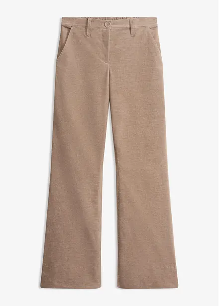 Pantalon en velours c&ocirc;tel&eacute;