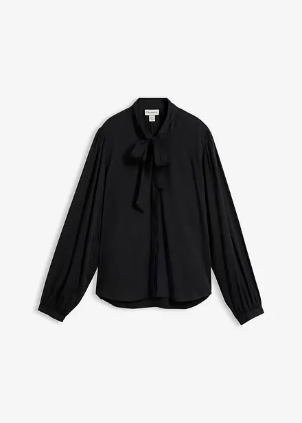 Bluse aus reinem Modal mit Schaldetail