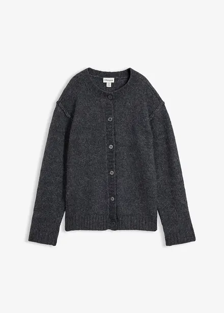 Strickjacke mit Wollanteil