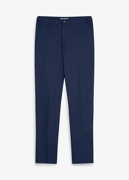 Pantalon chino &agrave; taille r&eacute;glable et doublure chaude, Straight