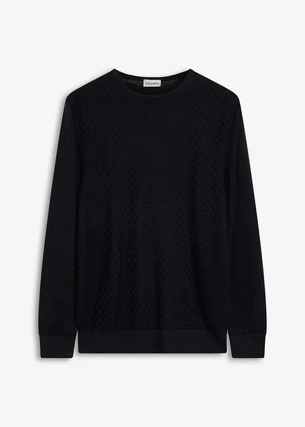 Feinstrickpullover mit edler Merinowolle