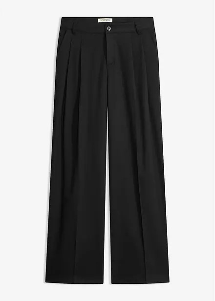 Pantalon large &agrave; pinces