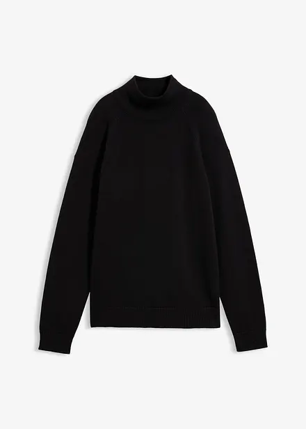 Rollkragenpullover aus reiner Baumwolle
