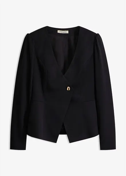 Blazer mit Zierknopf