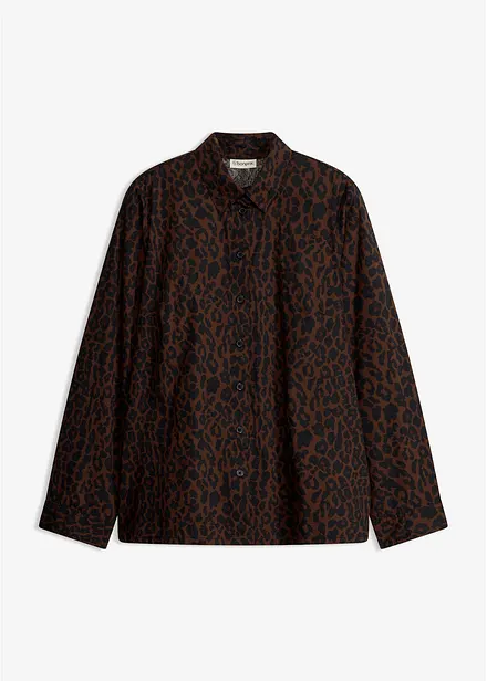 Chemisier en coton extensible, sans repassage