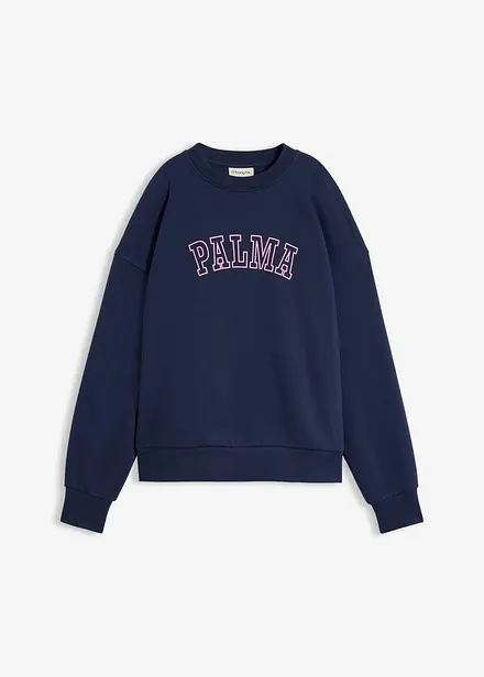 Oversize-Sweatshirt aus Baumwoll-Mix