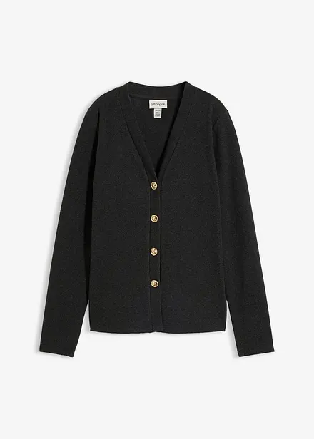 Gilet doux en maille c&ocirc;tel&eacute;e