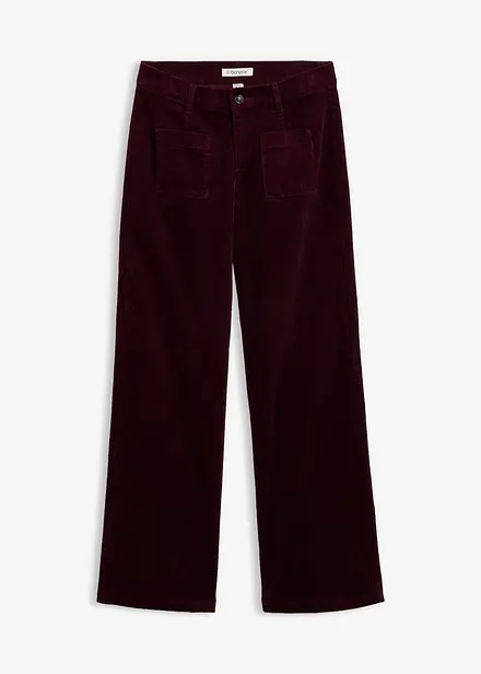 Cordhose aus Baumwoll-Stretch