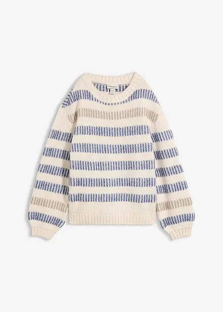 Pull en maille textur&eacute;e