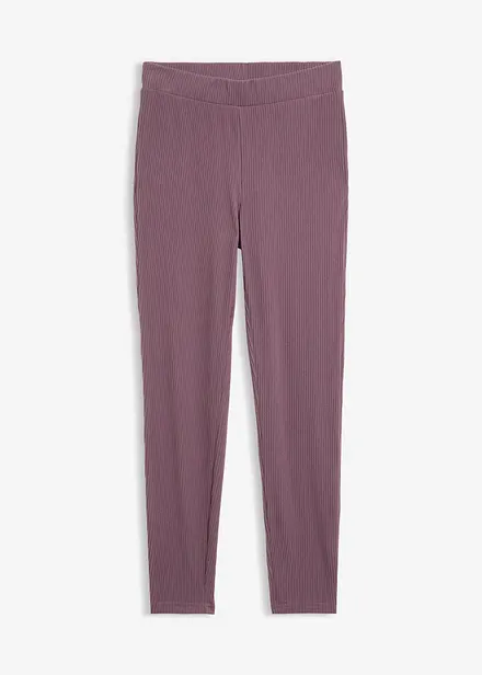 Warme gerippte Thermo-Leggings