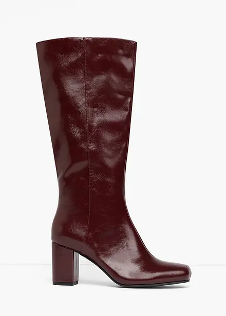 Stiefeletten mit Blockabsatz
