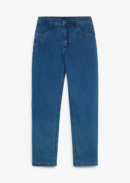 Jean Regular Fit avec doublure chaude en jersey &agrave; carreaux