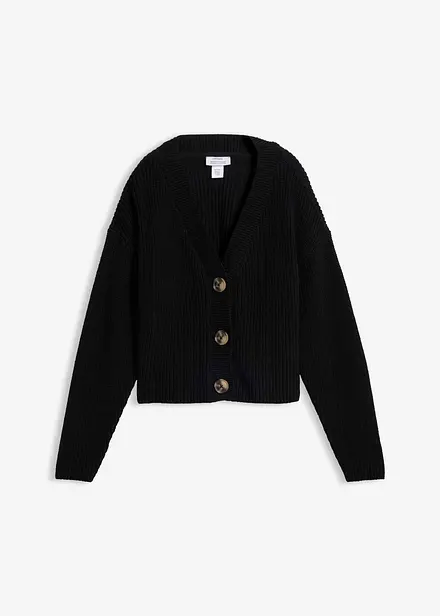 Gilet en grosse maille 100% coton
