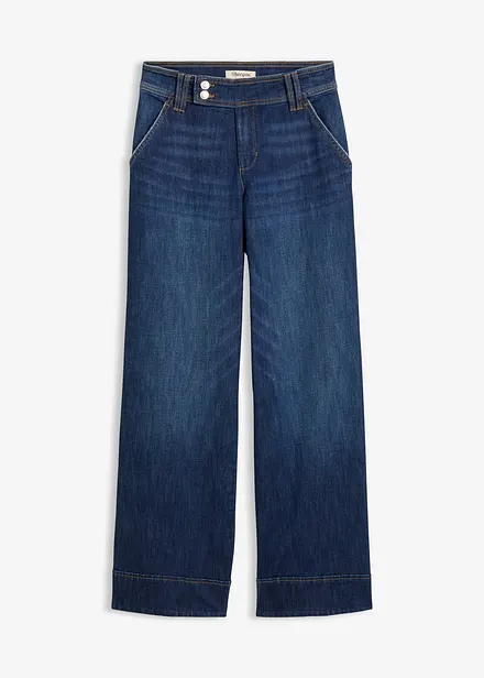 Wide-Leg-Jeans High Waist