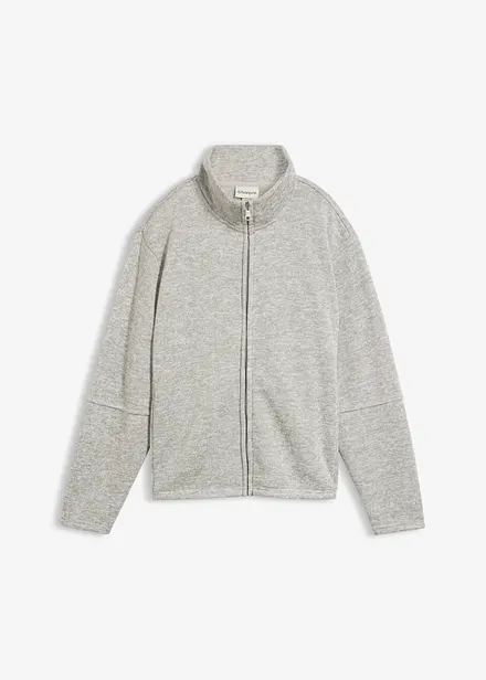 Veste polaire &agrave; col montant
