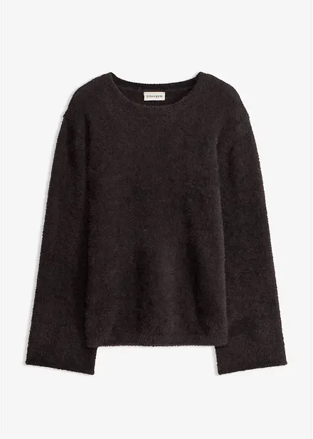 Softer Pullover mit weiten &Auml;rmeln