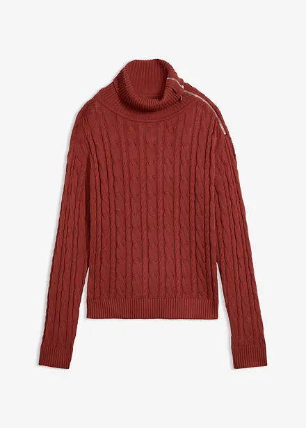 Pull doux &agrave; col roul&eacute;