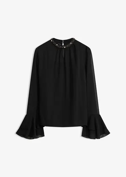 Blouse en mousseline