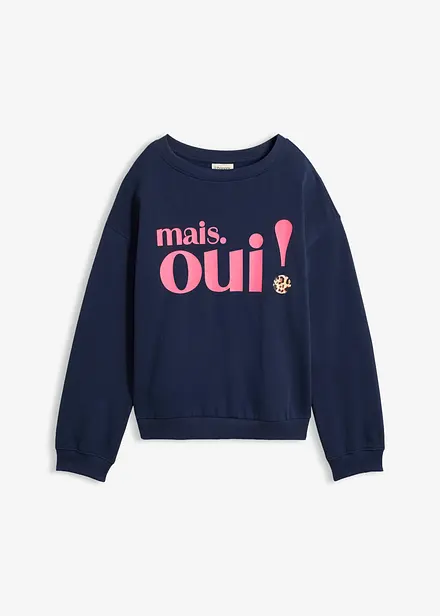 Sweatshirt aus weichem Baumwoll-Mix