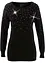 Long-Pullover mit Glitzersteinen, bonprix