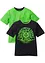 Jungen T-Shirt (2er Pack) aus Bio Baumwolle, bonprix