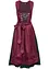 Dirndl mit bestickter Satin-Schürze (2-tlg.Set), bonprix