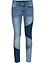 Skinny Jeans mit dreieckigen Einsätzen, bonprix