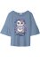 Mädchen Shirt mit Volantärmeln aus Bio-Baumwolle, bpc bonprix collection