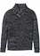 Hautfreundlicher Pullover mit Schalkragen aus Baumwolle, RAINBOW