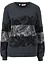 Sweat-shirt manches longues imprimé, John Baner JEANSWEAR