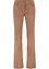 Pantalon en velours côtelé extensible, Bootcut, bonprix