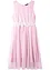 Robe midi avec empiècement dentelle, bonprix