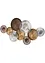 Wanddeko Metall-Blumen, bpc living bonprix collection