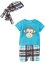 Baby T-Shirt + Bermuda + Bandana (3-tlg.) Bio-Baumwolle, bpc bonprix collection