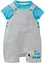 Baby T-Shirt + Sweatlatzhose (2-tlg. Set) Bio-Baumwolle, bpc bonprix collection