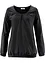 Langarmshirt mit Gummizug aus reiner Baumwolle, bonprix