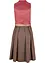 Dirndl mit Bequem-Effekt, knieumspielend (2-tlg. Set), bonprix