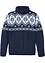 Norweger-Rollkragenpullover mit Baumwolle, bonprix