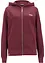 Sweat zippé à capuche, 100% coton, bonprix