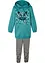 Mädchen Sweatshirt und Leggings (2-tlg.Set) Bio-Baumwolle, bonprix