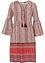 Kleid mit Tasseln und V-Ausschnitt, RAINBOW