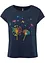 T-Shirt mit floralem Print, bonprix