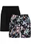 Baumwolljersey-Shorts mit Bequembund, 2er-Pack, bonprix