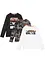 Langarmshirt aus reiner Baumwolle (3er-Pack), bonprix