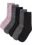 Thermo Frottee Socken (5er Pack) Bio-Baumwolle, bpc bonprix collection