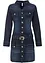 Jeans Kleid mit Gürtel, bonprix
