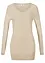 Basic Longpullover mit V-Ausschnitt, bonprix