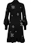 Strickkleid mit Schneeflocken-Print, bonprix